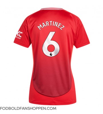 Manchester United Lisandro Martinez #6 Hjemmebanetrøje Dame 2024-25 Kortærmet